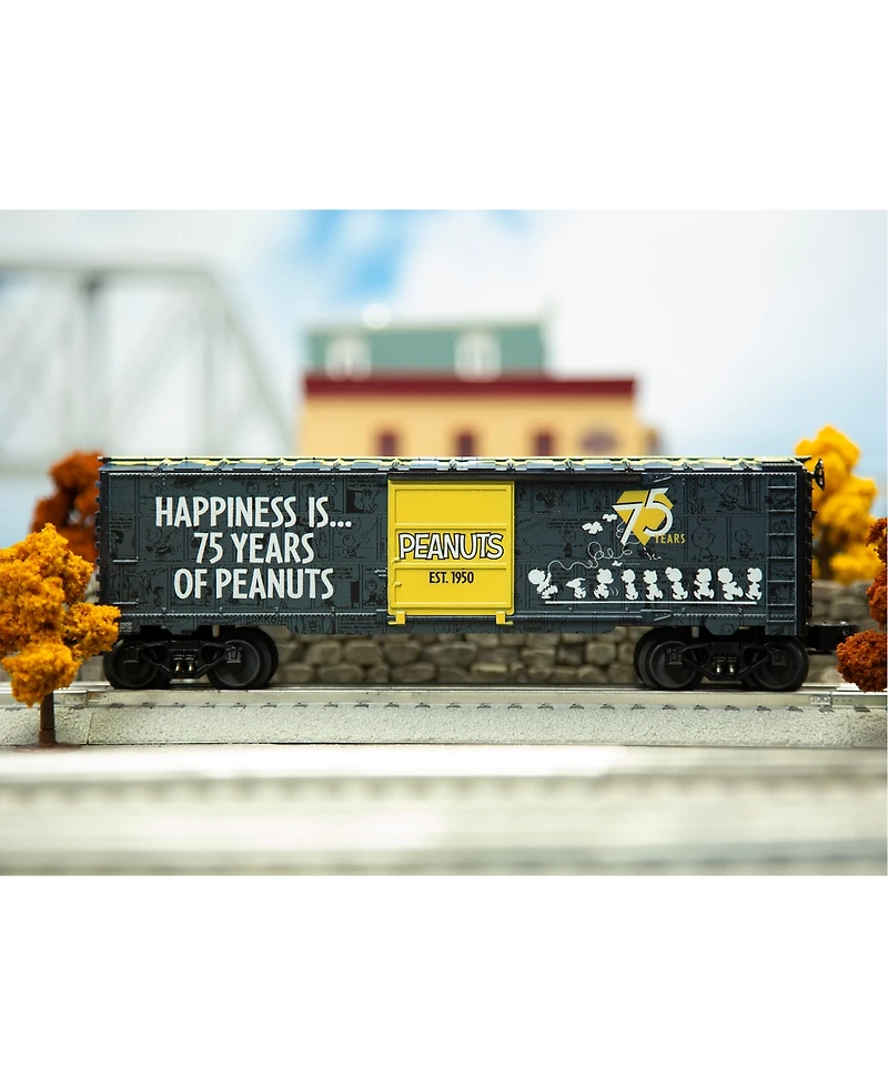 Lionel Peanuts 75th Anniversary Musa O Gauge Model Train Boxcar