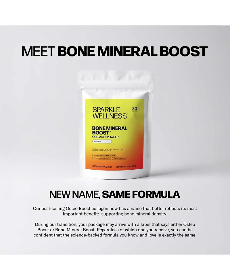 Osteo Boost Mixed Berry (30 Serves) | Powder Supplement Fortibone Bioactive Collagen Peptides Buffered Vitamin C Nutra-c