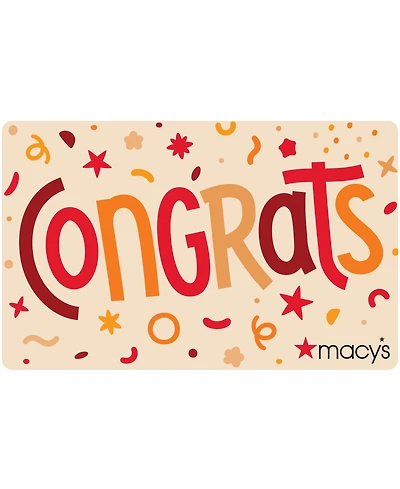 Congrats E-Gift Card