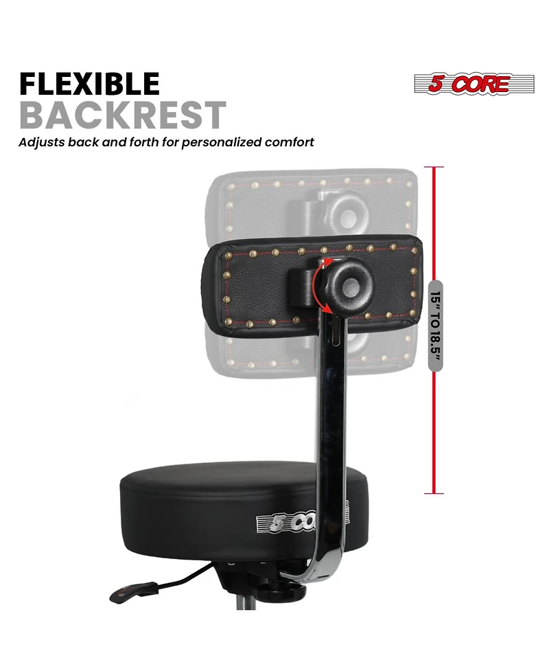 5Core Wireless Phone Charging Pad 15W Qi-Certified Fast Charger Mat Cargador