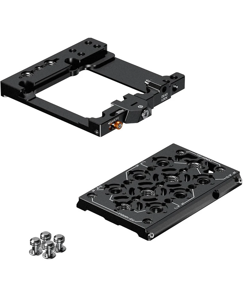 Bright Tangerine Sliding Top Plate for Red V-raptor Camera