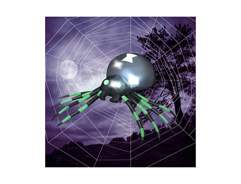 Mondawe 6 ft Halloween Inflatable Blow-Up Spider