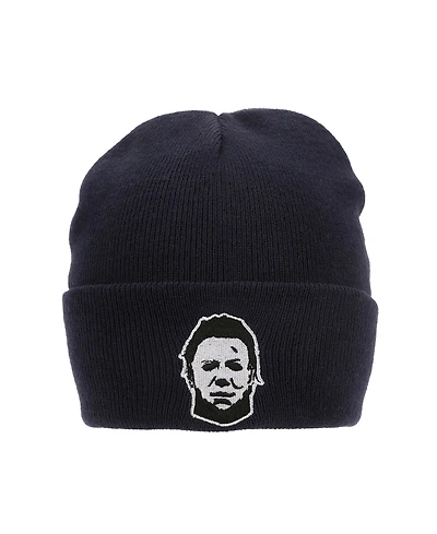 Halloween Men's John Carpenter s Michael Myers Navy Cuff Beanie.
