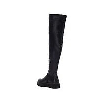 Xti Women's Stretchy Tall Boots – Flexible Fit, Sleek Design, Knee-High Fashion Footwear