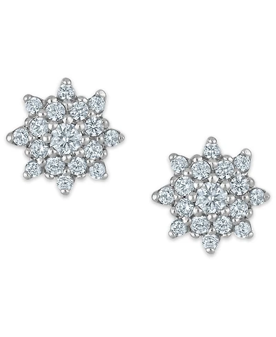 Macy's White Diamond Stud Earrings (0.25 ct. t.w.) in 14k White Gold
