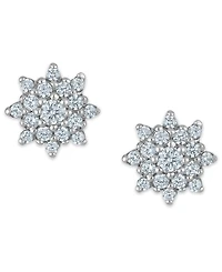 Macy's White Diamond Stud Earrings (0.25 ct. t.w.) in 14k White Gold