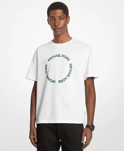 Michael Kors Men's Circle Shadow Logo T-Shirt