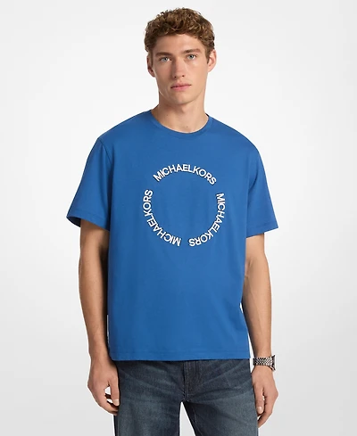 Michael Kors Men's Circle Shadow Logo T-Shirt