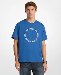 Michael Kors Men's Circle Shadow Logo T-Shirt