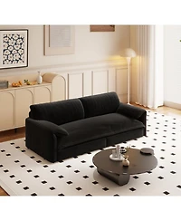 Streamdale Furniture 66" Queen Pull Out Sofa Bed with Storage