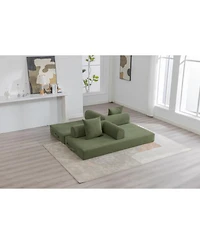 Streamdale Furniture Streamdale Foldable & Compressible Sofa with Metal Frame for Small Spaces