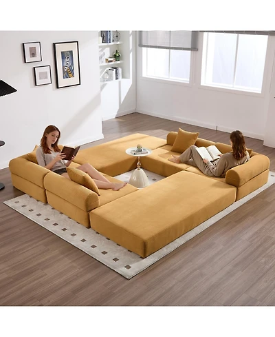 Streamdale Furniture Streamdale Convertible Folding Sofa Bed with Pillow Back Handrail