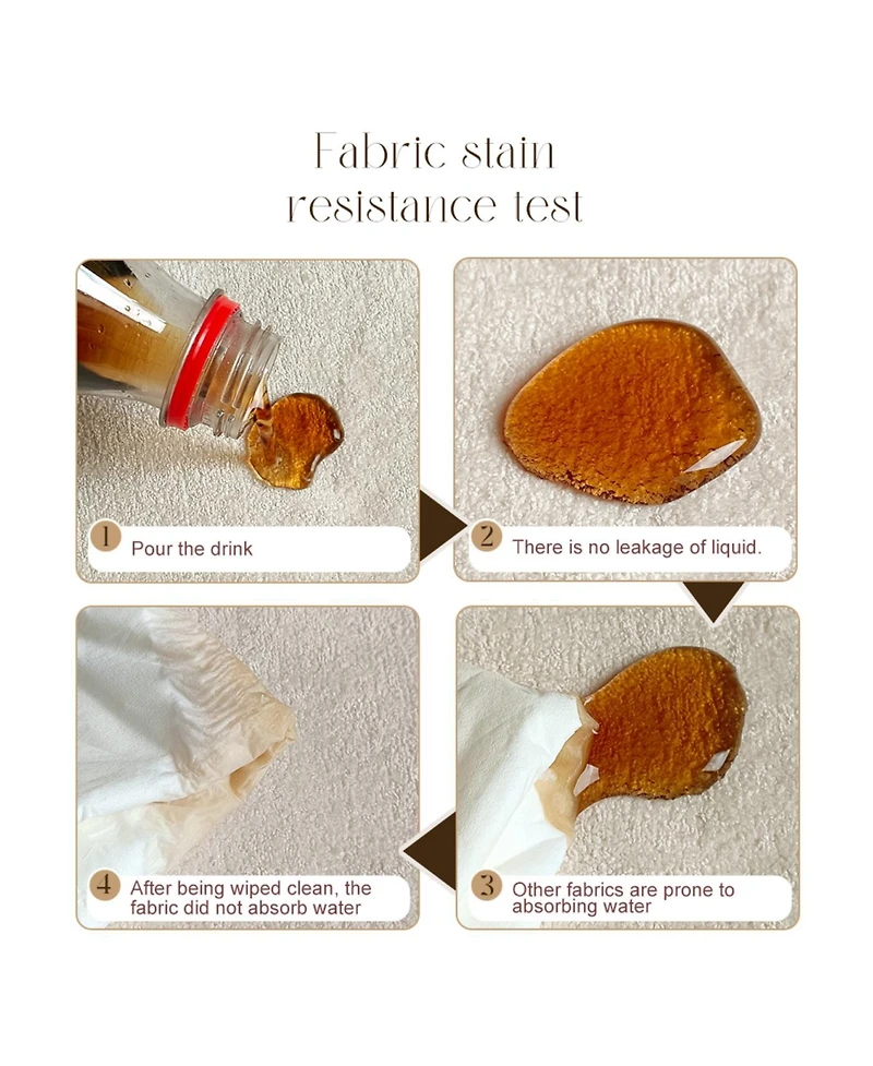 Streamdale Furniture Modular Sectional Sofa, Modern Minimalist Corduroy Couch, Sleeper Sofa