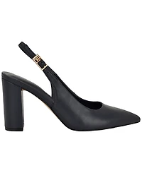 Tommy Hilfiger Women's Azalee High Block Heel Slingback Pumps