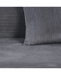 Streamdale Furniture 2-in-1 Foldable Sofa Bed, 75 Inch Convertible Sleeper Couch with Memory Foam Mattress