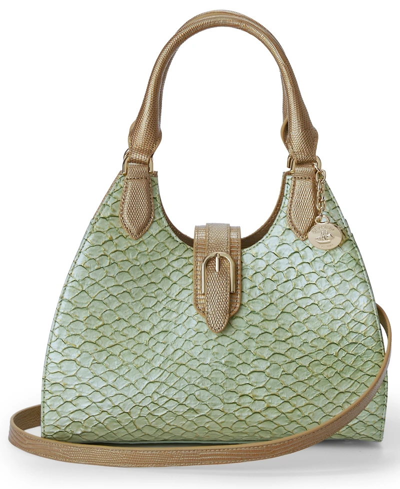 Brahmin Women's Adrian Small Leather Satchel Bag
