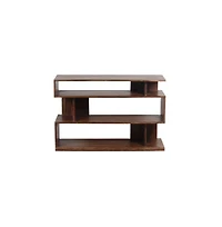 Porter Designs Portola Solid Acacia Wood Console Table, Brown