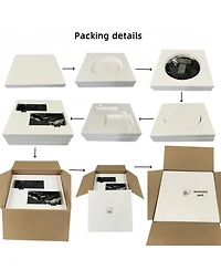 Streamdale Green natural marble coffee table, 17.7" x 15.8