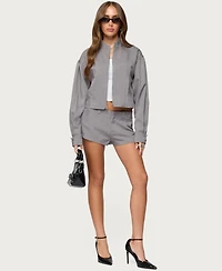 Edikted Women's Roshelle High Neck Jacket