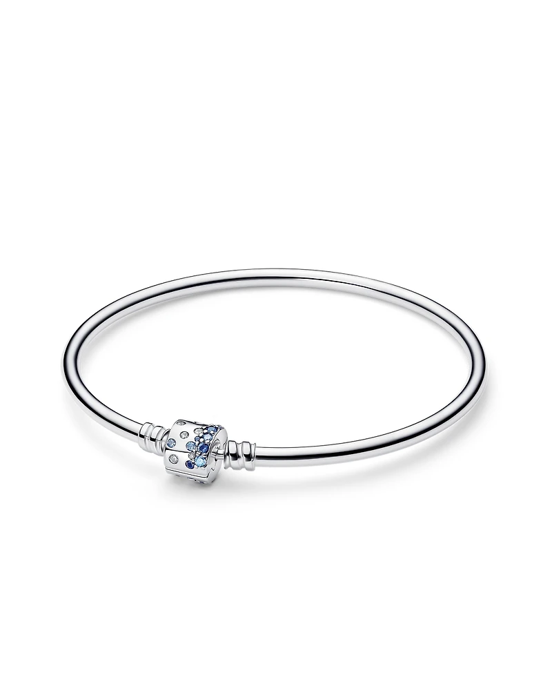 Pandora Receive a Free Silver Stellar Blue Crystal Bangle Bracelet, Your Choice with $145 Purchase!