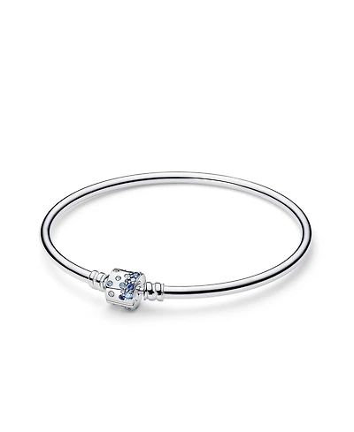 Pandora Receive a Free Silver Stellar Blue Crystal Bangle Bracelet, Your Choice with $145 Purchase!