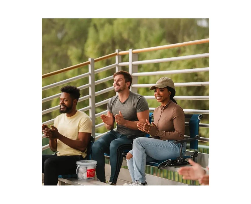 Gci Big Comfort Stadium Chair With Armrests