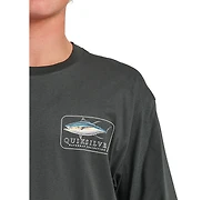 Quiksilver Waterman Men's Yellow Finner T-Shirt