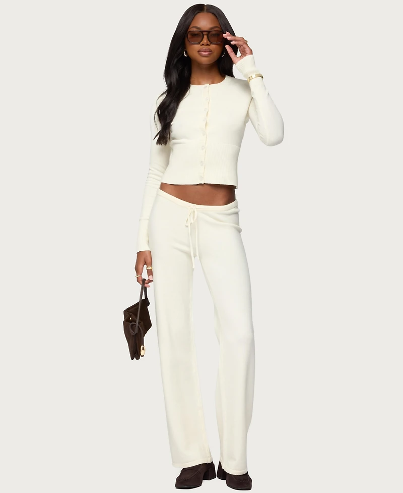 Edikted Women's Montanna Knit Pants