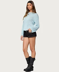 Edikted Women's Drop Shoulder Light Knit Sweater