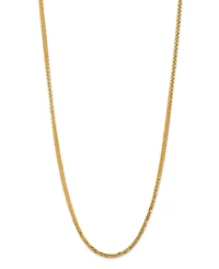 Macy's Wheat Chain Necklace in 24K Yellow Gold