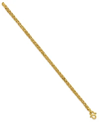 Macy's Curb Chain Bracelet in 24k Yellow Gold