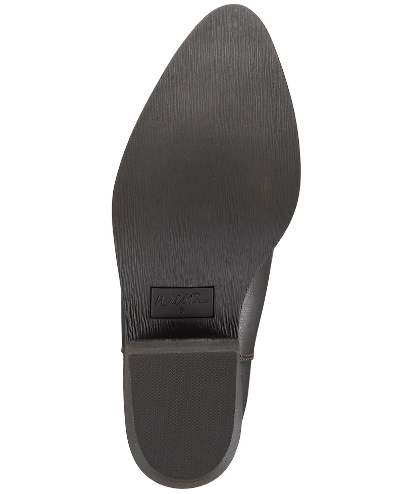 Wild Pair Women's Denise Block Heel Western Boots, Macy's Exclusive