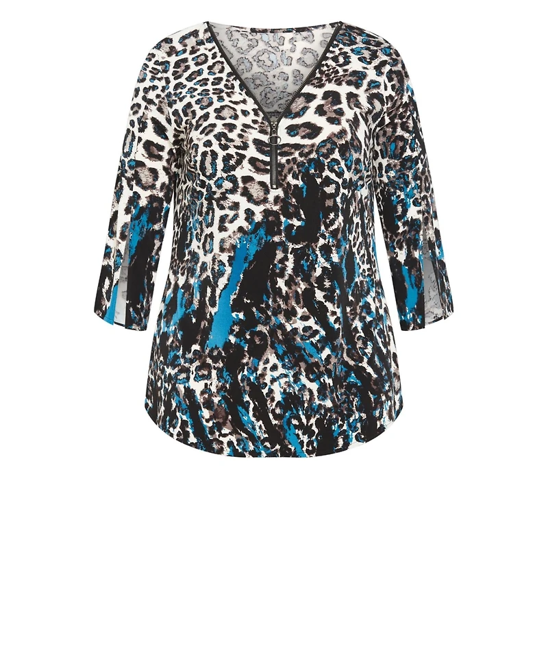 Avenue Women's Leona Zip Top