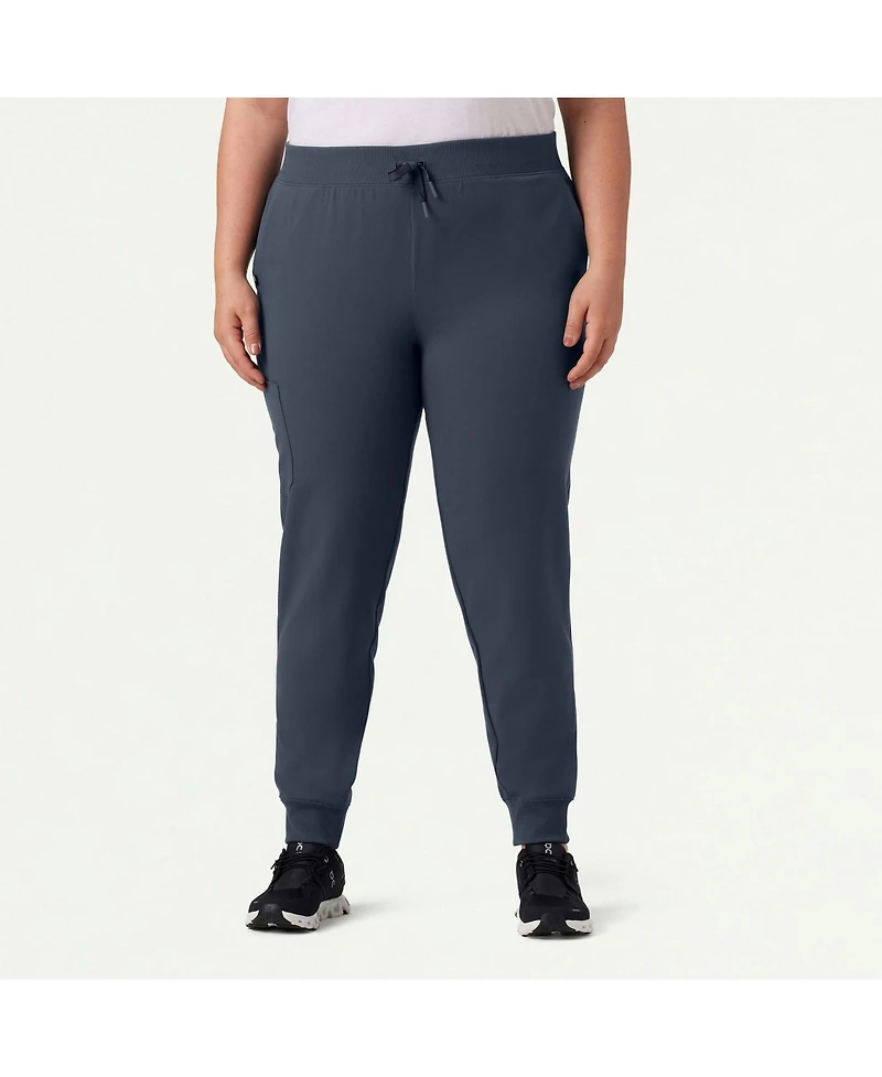 Jaanuu Women's Silex 6-Pocket Slim Mid-Rise Scrub Jogger