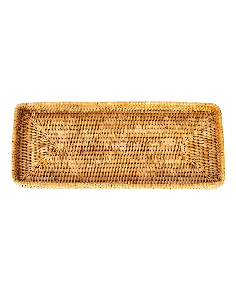 Artifacts Rattan Rectangular Vanity Tray
