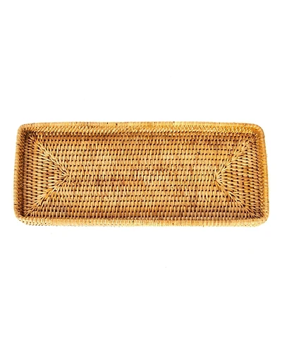 Artifacts Rattan Rectangular Vanity Tray