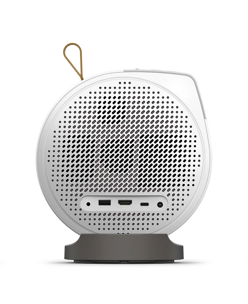 BenQ GV50 Full Hd Laser Dlp Smart Ceiling Projector, White, Bundle with Carry Case