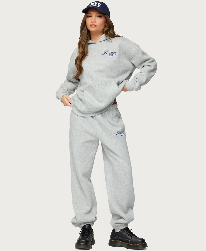 Edikted Women's Leisure Club Sweatpants
