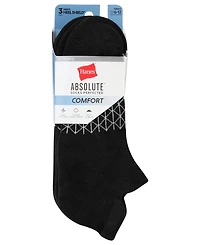 Hanes Men's Ultimate Heel Shield Socks, 3-Pack