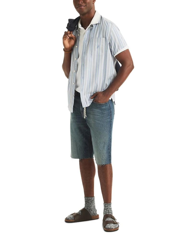 Nautica Men's Striped Classic-Fit Shirt