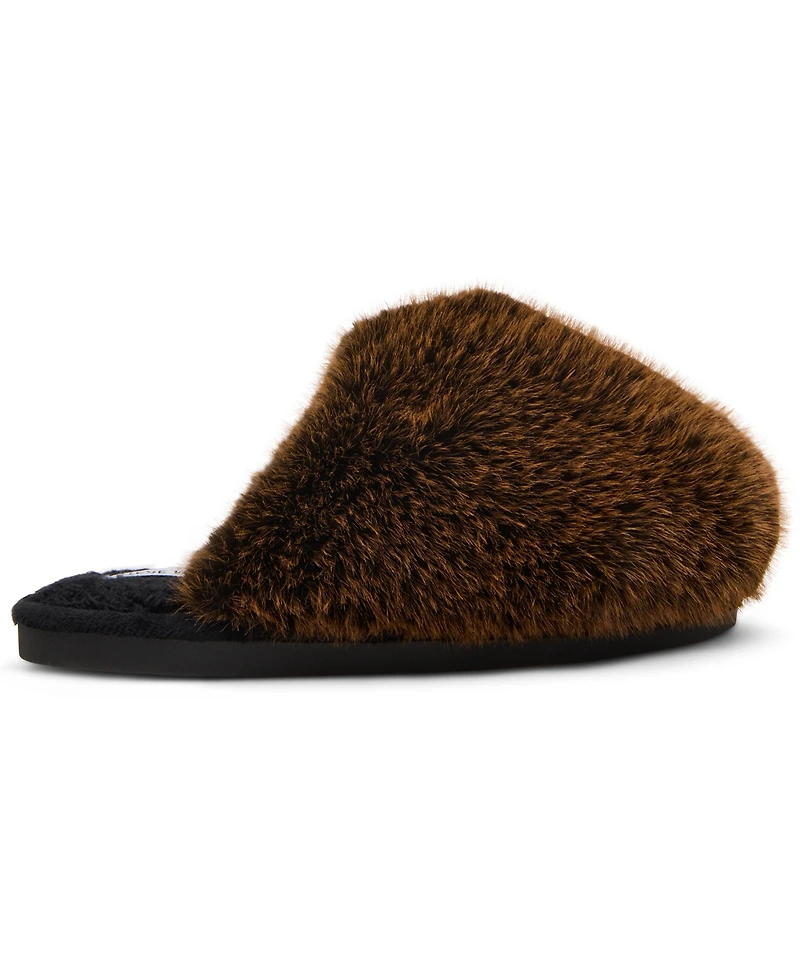 Steve Madden Women's Poof Cozy Slides Slippers