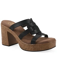 White Mountain Women's Barillo Platform Sandals