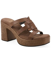 White Mountain Women's Barillo Platform Sandals