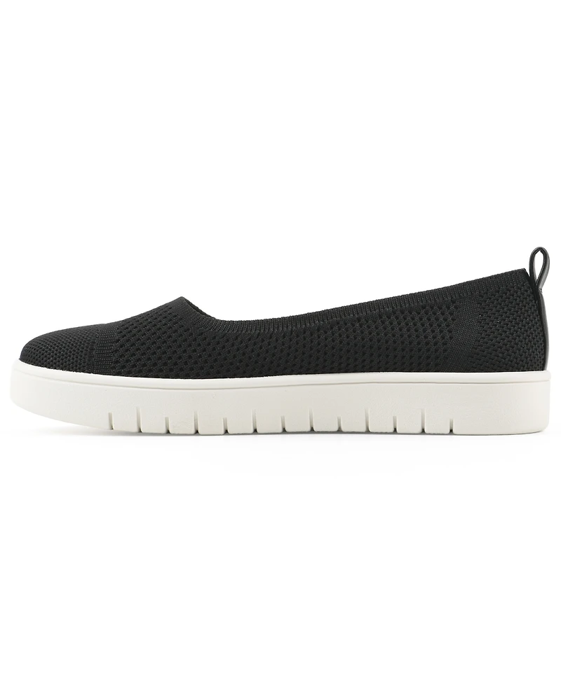 White Mountain Women's Naveen Fom Slip-on Sneaker