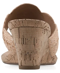 White Mountain Women's Affogato Wedge Sandals