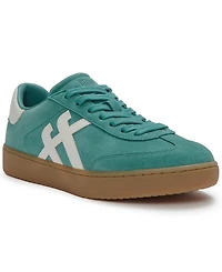 FitFlop Women's Dash T-Toe Suede Lace-Up Sneakers