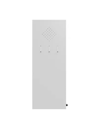 Streamdale FurnitureMetal Kitchen Pantry Cabinet - 72" Tall Storage with 5 Adjustable Shelves, White