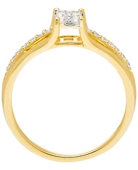 Macy's Diamond Bridal Set (1/4 ct. t.w.) in 10k Two Tone Gold