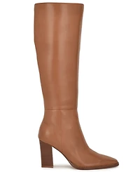 Nine West Women's Zazz Tall Block Heel Dress Boots