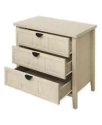 Casainc Storage Cabinet with 3 Drawer
